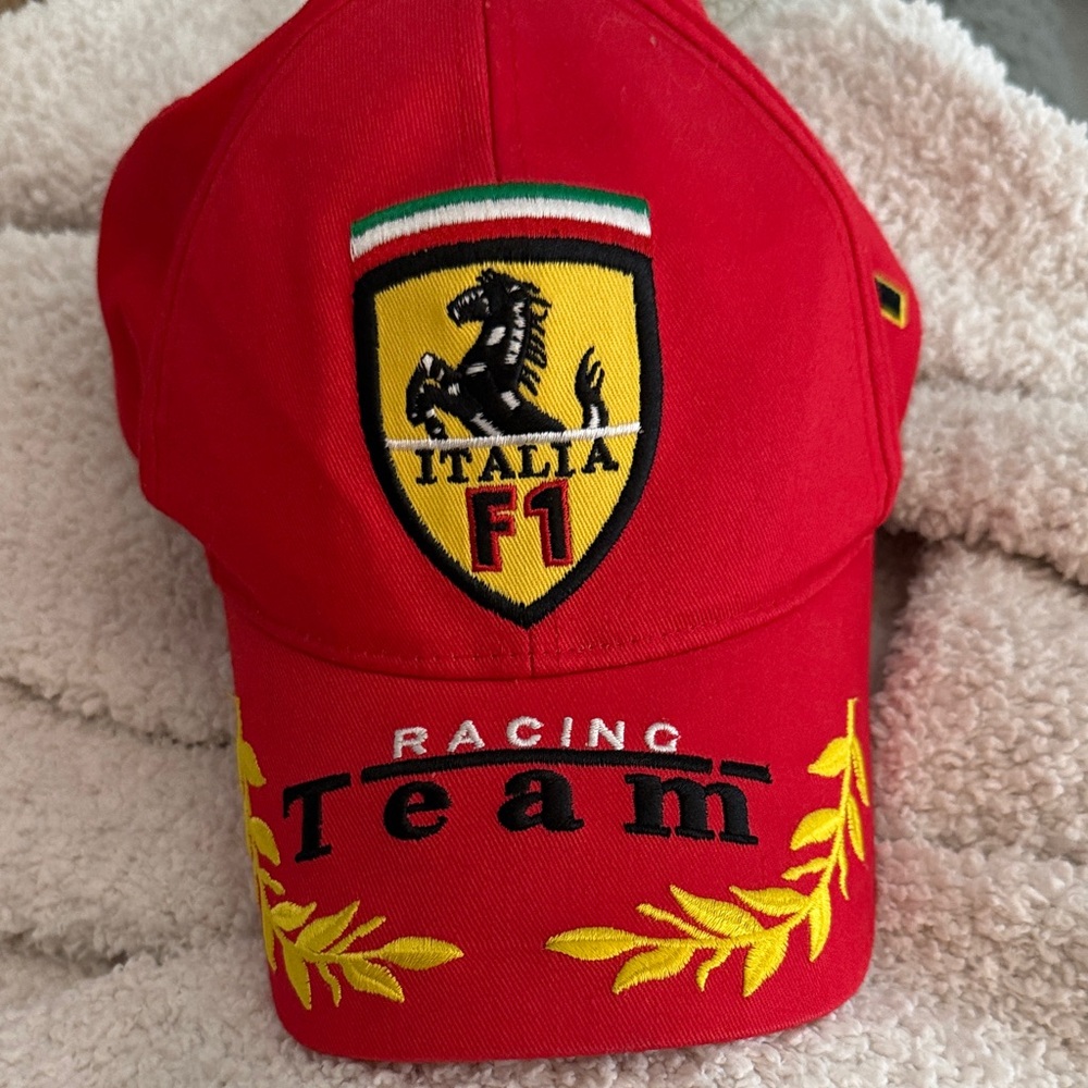Ferrari Red Racing Team Cap